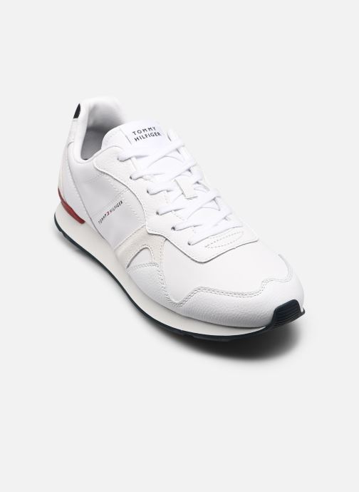 Tommy Hilfiger Sneaker T HILFIGER CORE LTH herren weiß