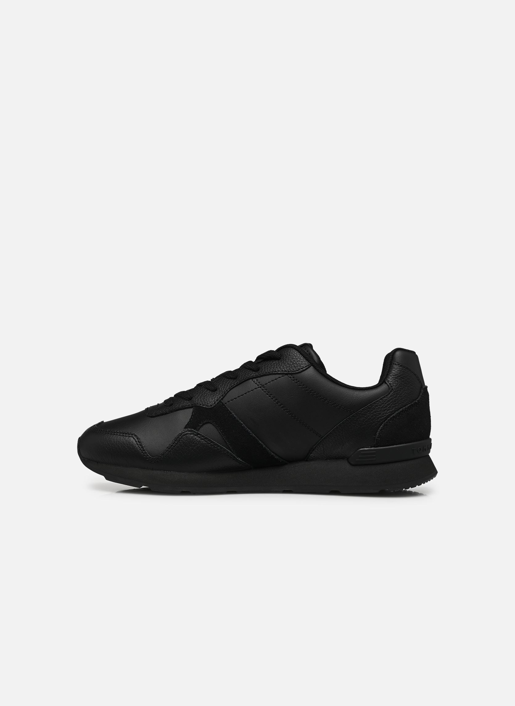 Sneaker T HILFIGER CORE LTH herren schwarz Tommy Hilfiger Sneaker T HILFIGER CORE LTH herren schwarz BLACK