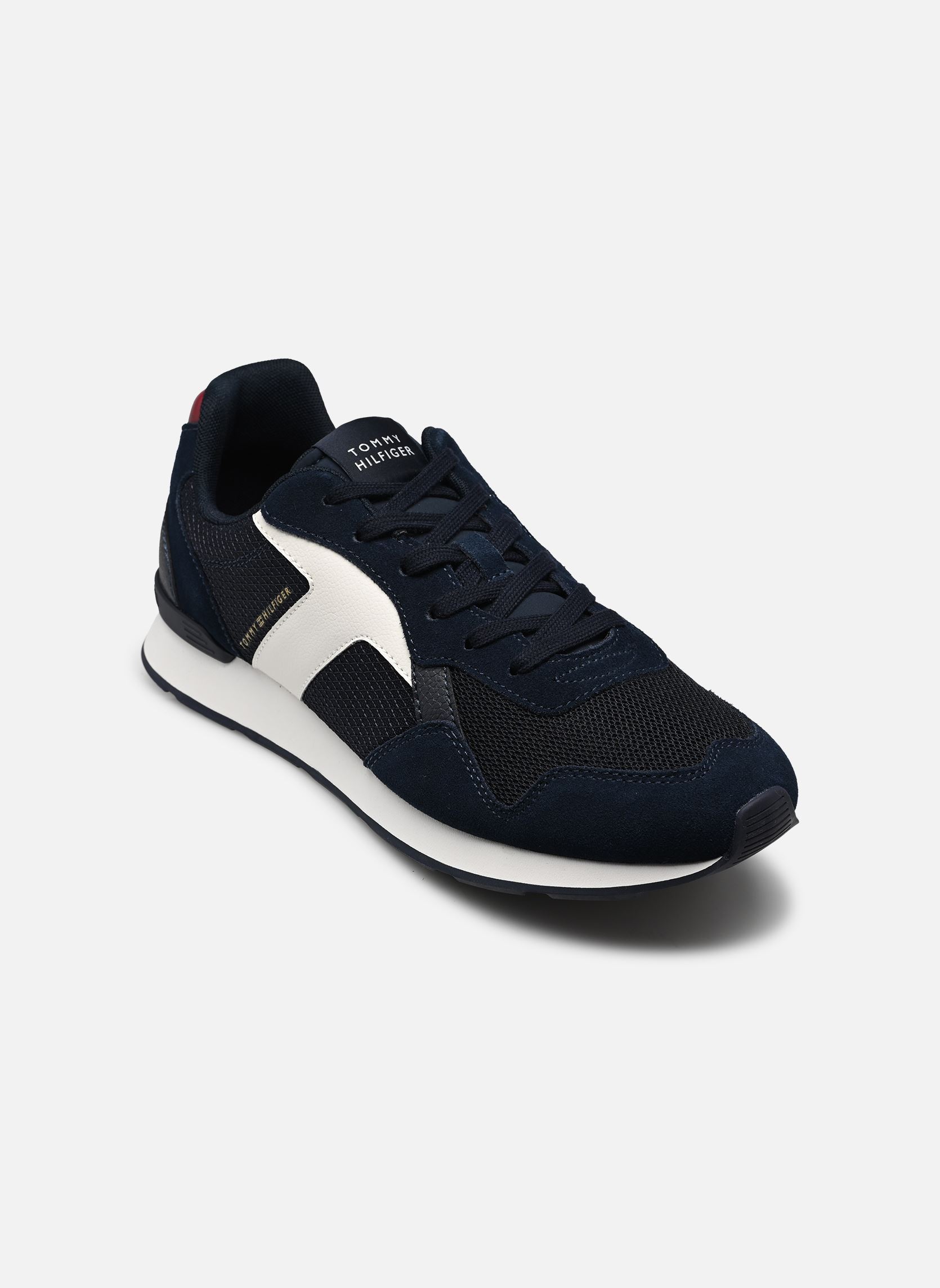 Baskets T HILFIGER CORE MIX homme bleu Tommy Hilfiger Baskets T HILFIGER CORE MIX homme bleu RWB