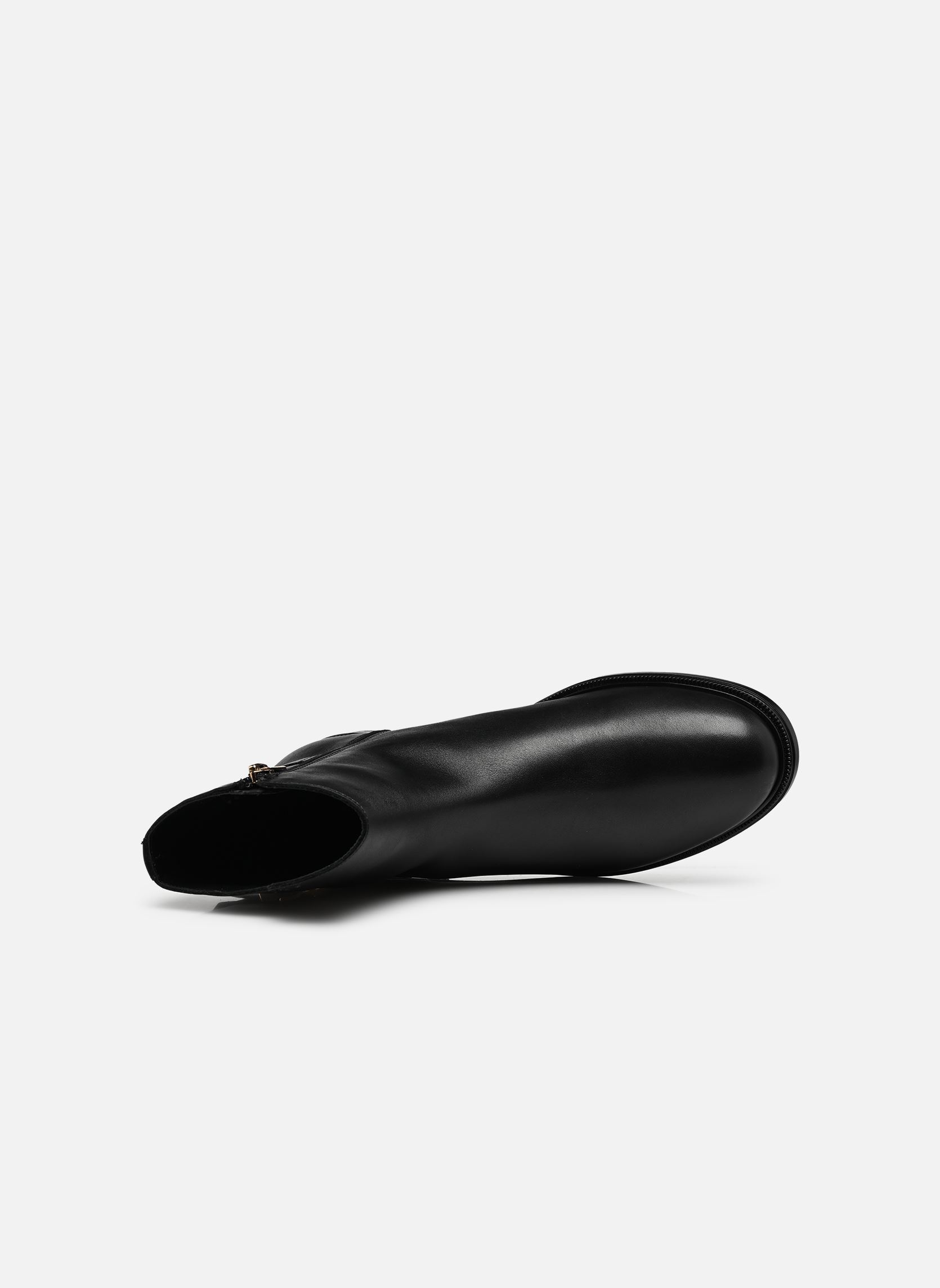 Enkellaarzen en boots TH BUCKLE LEATHER AN dames zwart Tommy Hilfiger Enkellaarzen en boots TH BUCKLE LEATHER AN dames zwart BLACK