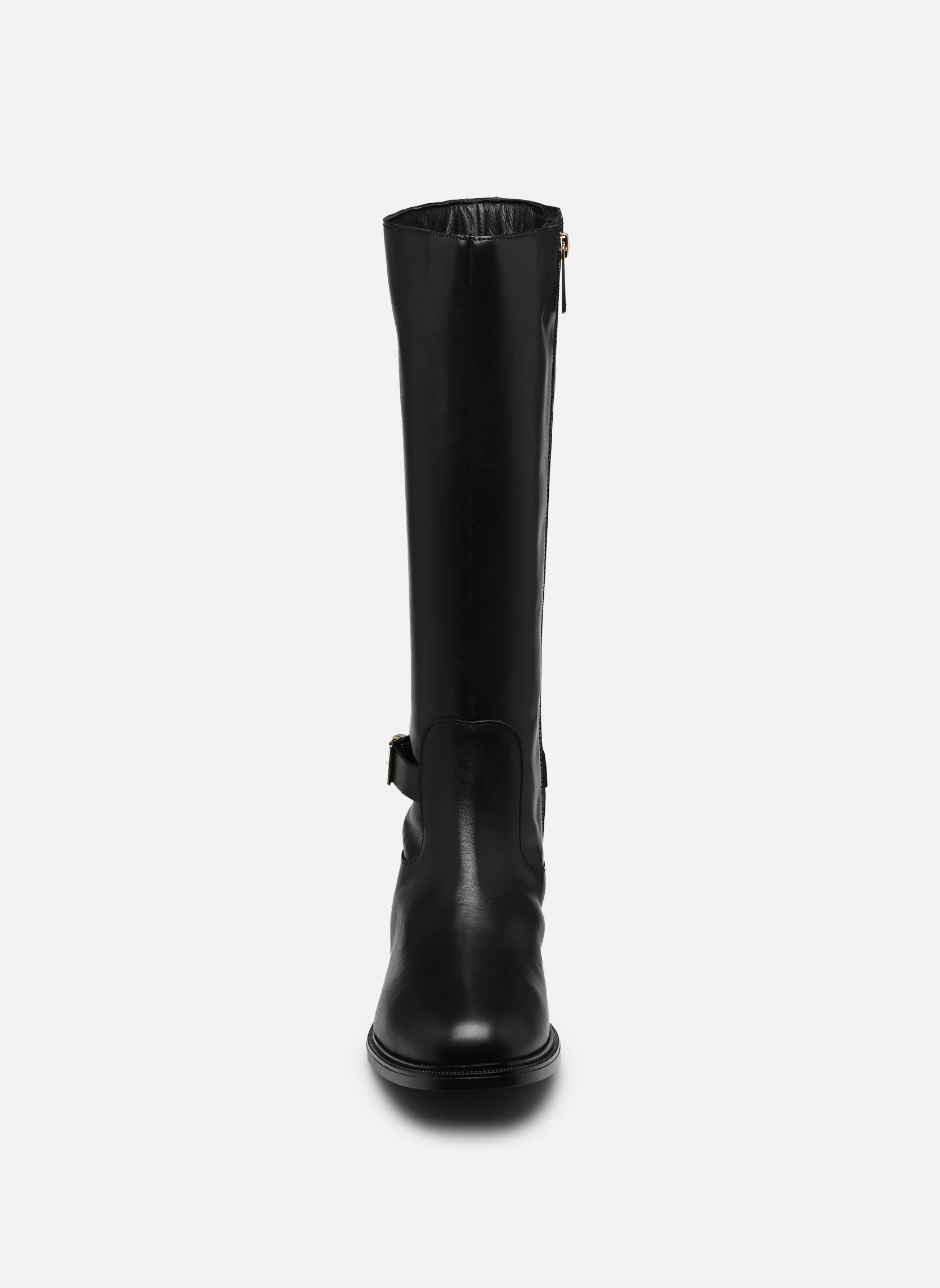 Bottes TH BUCKLE LEATHER KN femme noir Tommy Hilfiger Bottes TH BUCKLE LEATHER KN femme noir BLACK