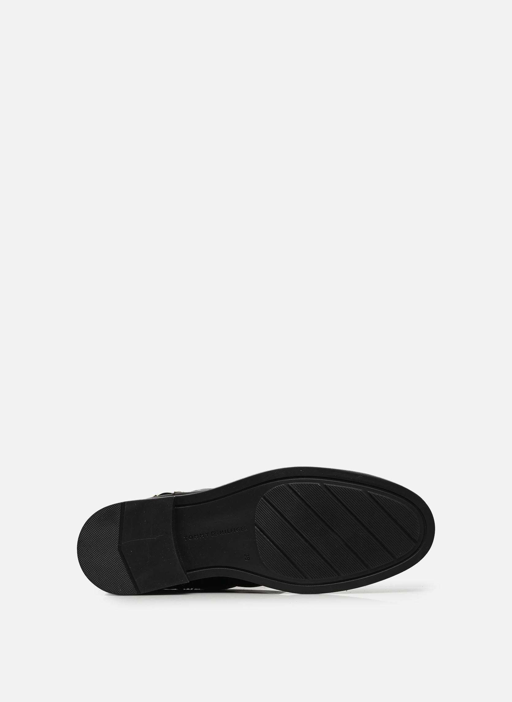 Bottes TH BUCKLE LEATHER KN femme noir Tommy Hilfiger Bottes TH BUCKLE LEATHER KN femme noir BLACK