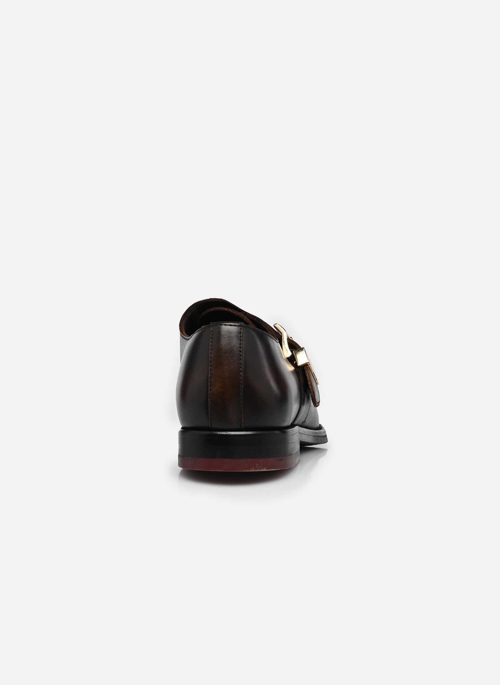 Chaussures de ville TH BUCKLE MOC TOE LO femme marron Tommy Hilfiger Chaussures de ville TH BUCKLE MOC TOE LO femme marron BRUSHED BROWN