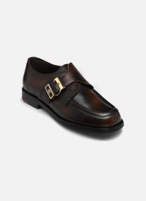 Chaussures de ville TH BUCKLE MOC TOE LO femme marron Tommy Hilfiger Chaussures de ville TH BUCKLE MOC TOE LO femme marron BRUSHED BROWN