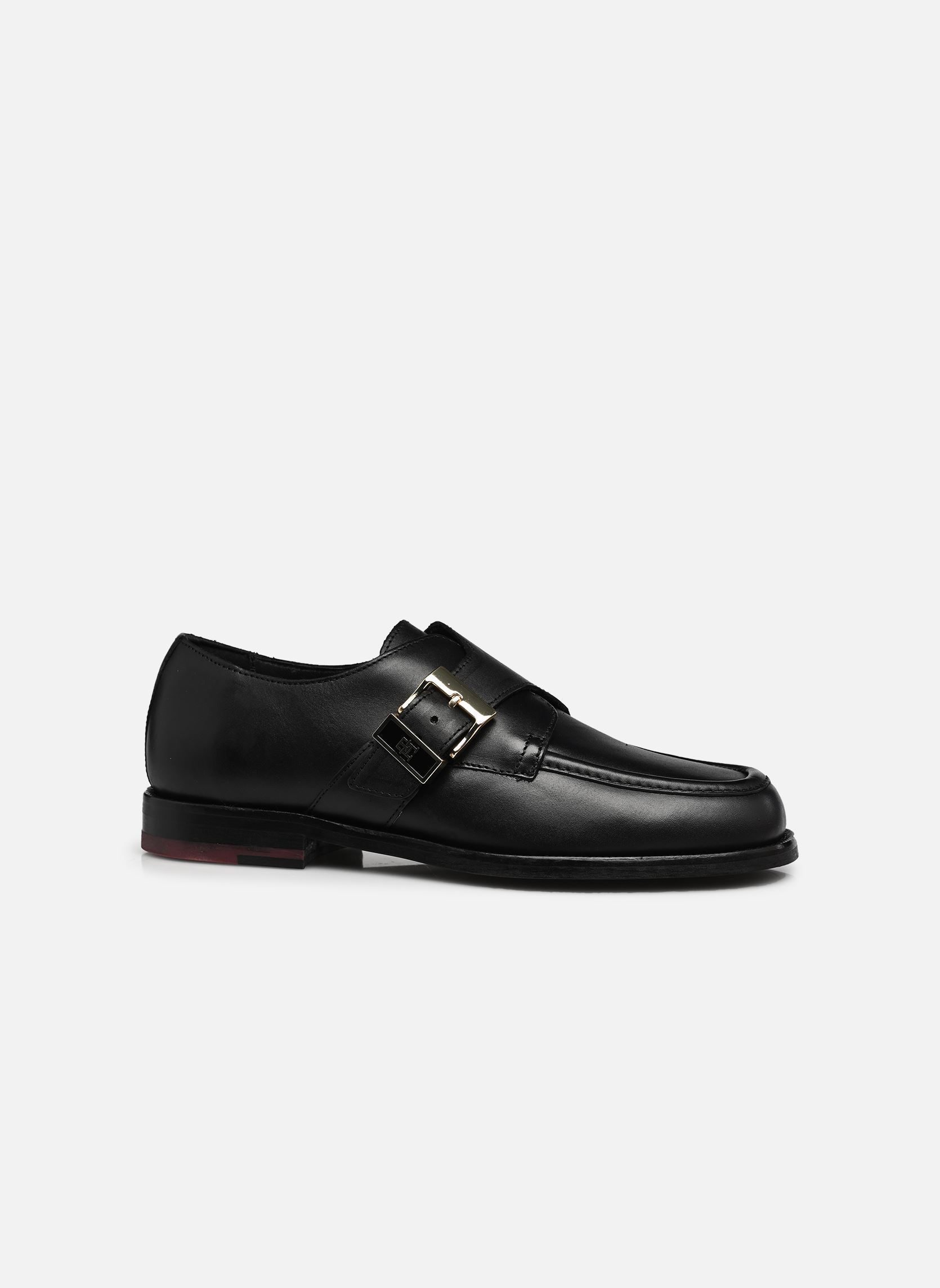 Chaussures de ville TH BUCKLE MOC TOE LO femme noir Tommy Hilfiger Chaussures de ville TH BUCKLE MOC TOE LO femme noir BLACK