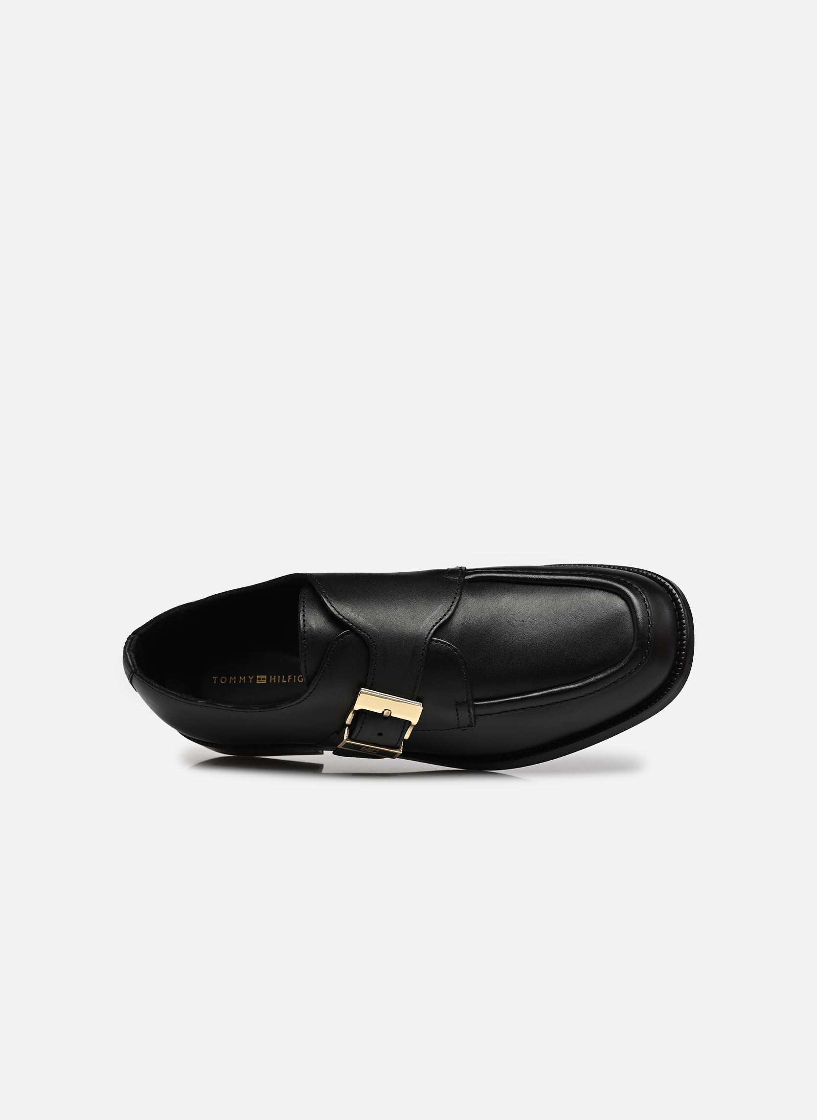 Chaussures de ville TH BUCKLE MOC TOE LO femme noir Tommy Hilfiger Chaussures de ville TH BUCKLE MOC TOE LO femme noir BLACK