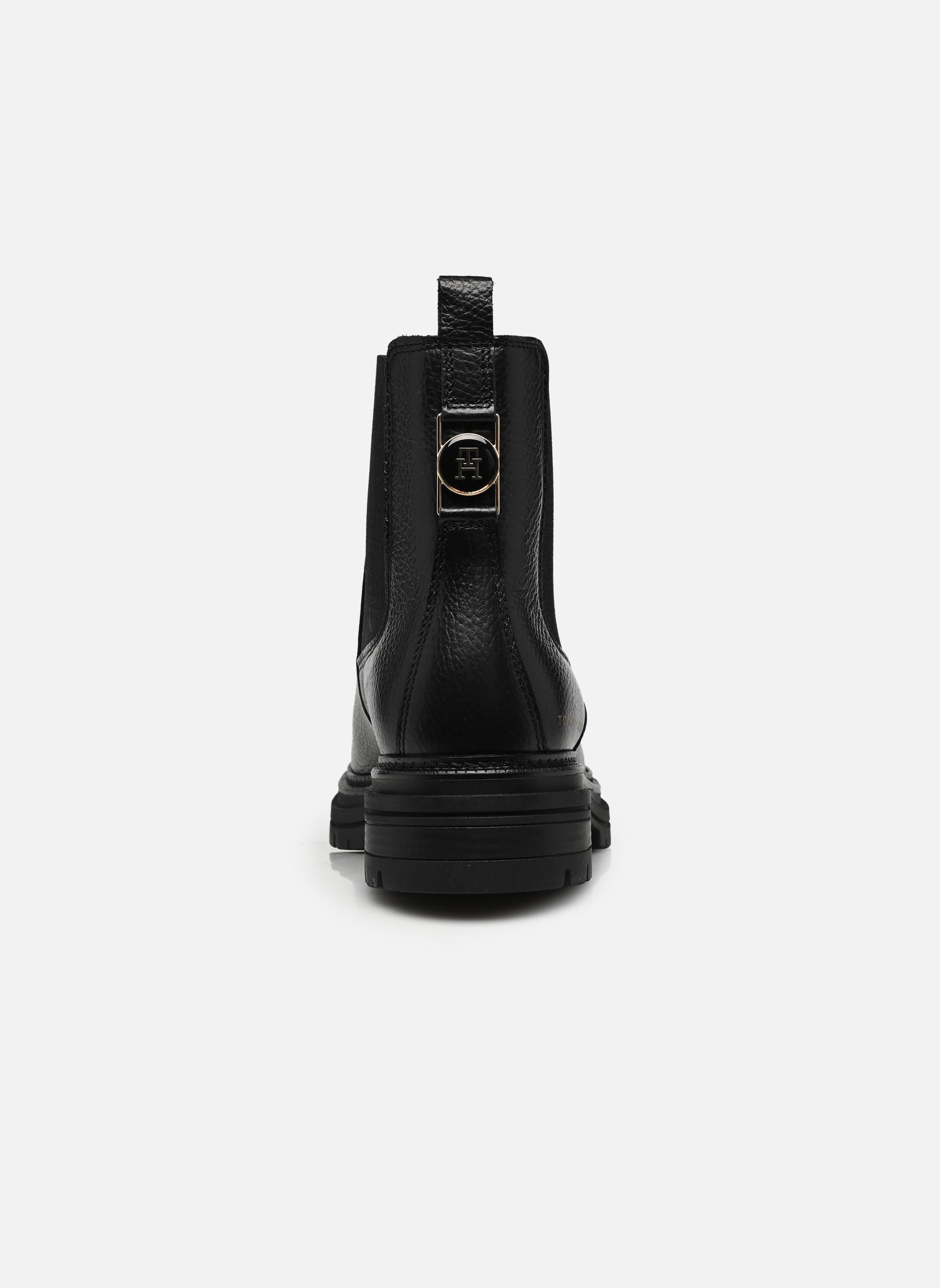 Bottines et boots TH EMBOSS GRAIN LEAT femme noir Tommy Hilfiger Bottines et boots TH EMBOSS GRAIN LEAT femme noir BLACK