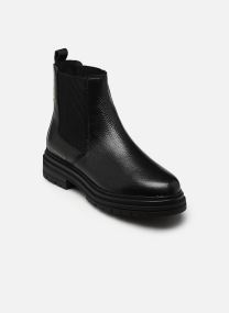 Bottines et boots TH EMBOSS GRAIN LEAT femme noir Tommy Hilfiger Bottines et boots TH EMBOSS GRAIN LEAT femme noir BLACK