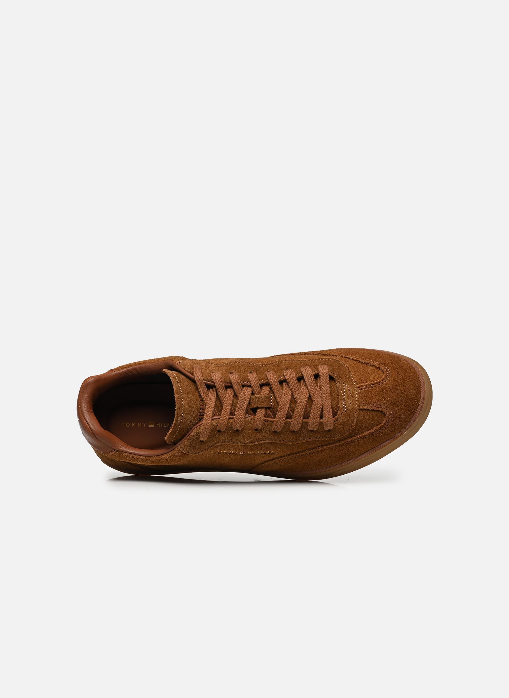 Baskets TH LO LUX SUEDE SNEA homme marron Tommy Hilfiger Baskets TH LO LUX SUEDE SNEA homme marron COCONUT GROVE
