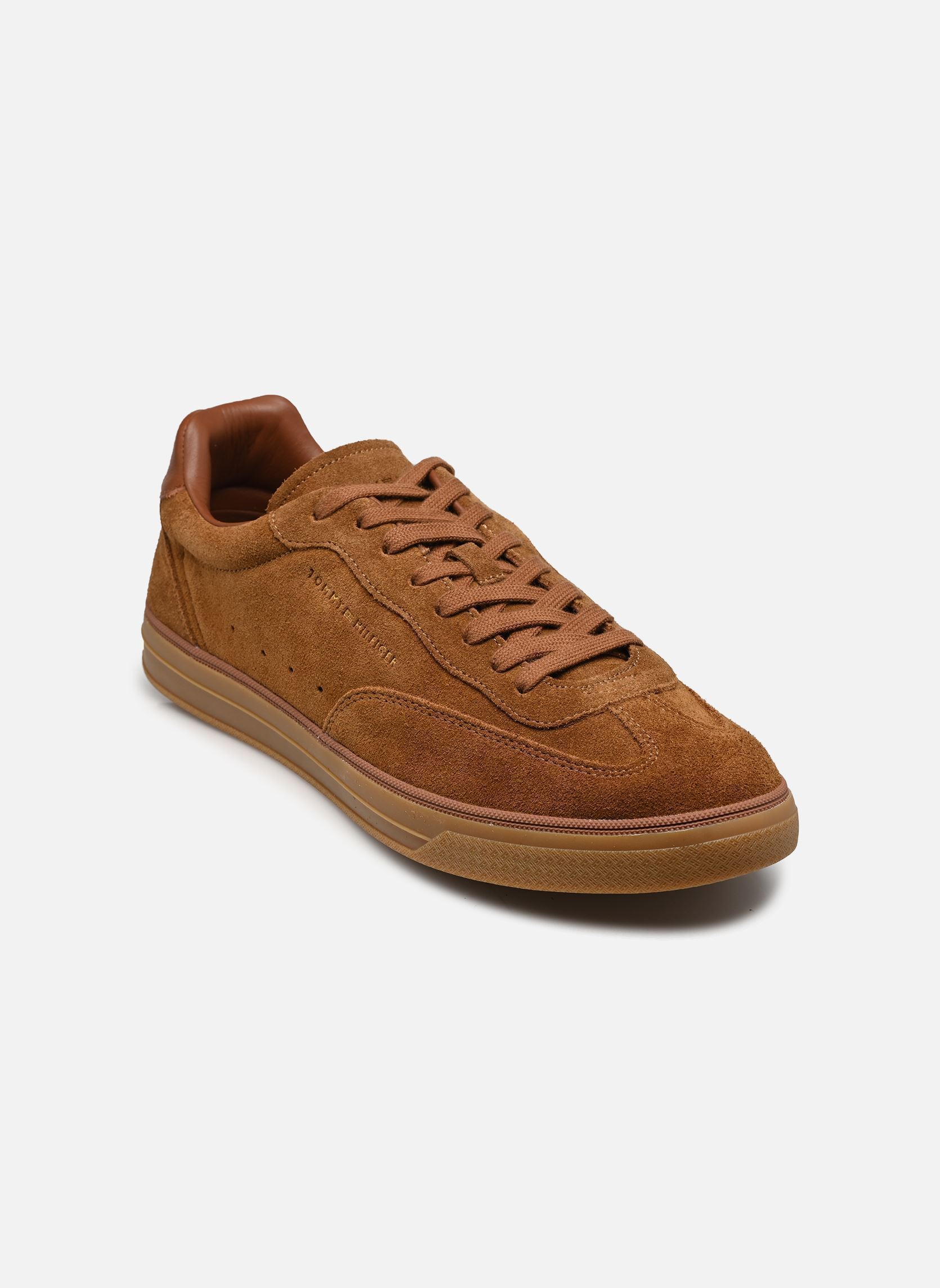 Baskets TH LO LUX SUEDE SNEA homme marron Tommy Hilfiger Baskets TH LO LUX SUEDE SNEA homme marron COCONUT GROVE