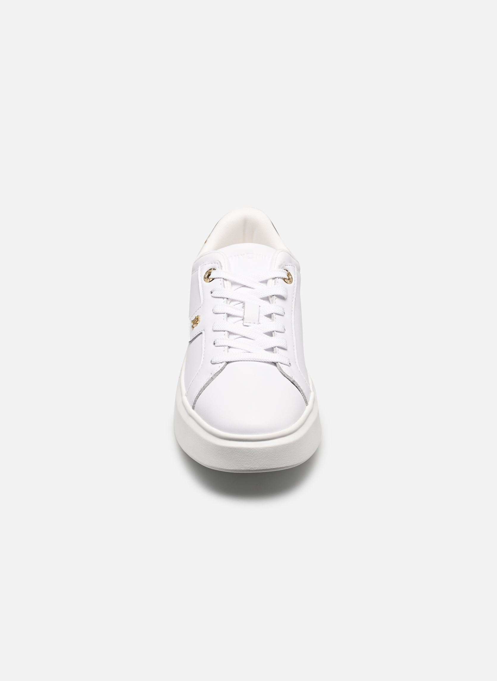 Sneakers TH PLATFORM CHIC SNE dames wit Tommy Hilfiger Sneakers TH PLATFORM CHIC SNE dames wit WHITE/LIGHT GOLD