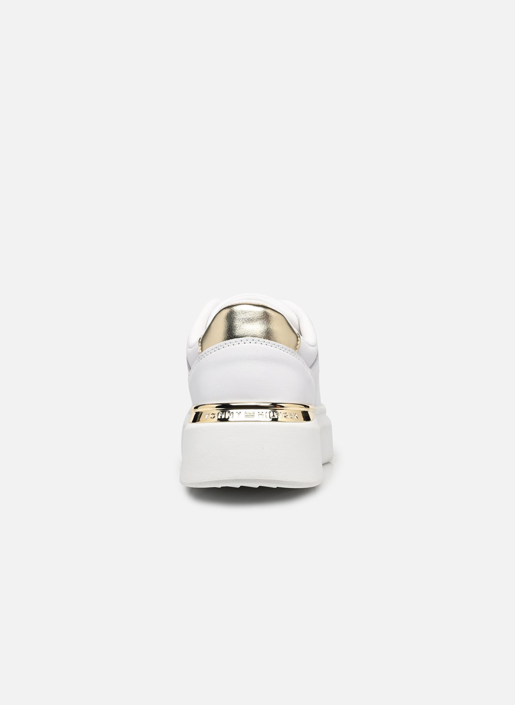 Sneakers TH PLATFORM CHIC SNE dames wit Tommy Hilfiger Sneakers TH PLATFORM CHIC SNE dames wit WHITE/LIGHT GOLD