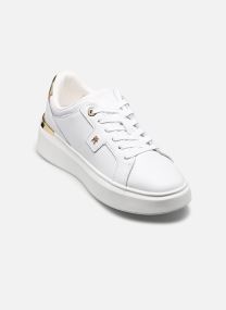 Sneakers TH PLATFORM CHIC SNE dames wit Tommy Hilfiger Sneakers TH PLATFORM CHIC SNE dames wit WHITE/LIGHT GOLD