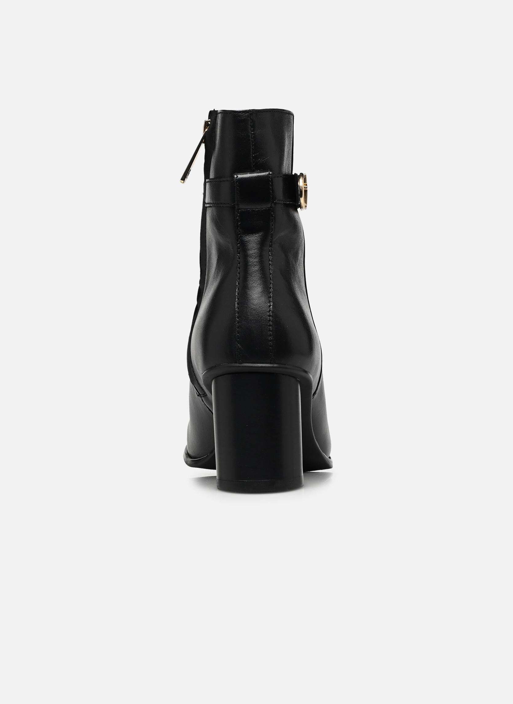 Enkellaarzen en boots TH STRAP LEATHER BLO dames zwart Tommy Hilfiger Enkellaarzen en boots TH STRAP LEATHER BLO dames zwart BLACK