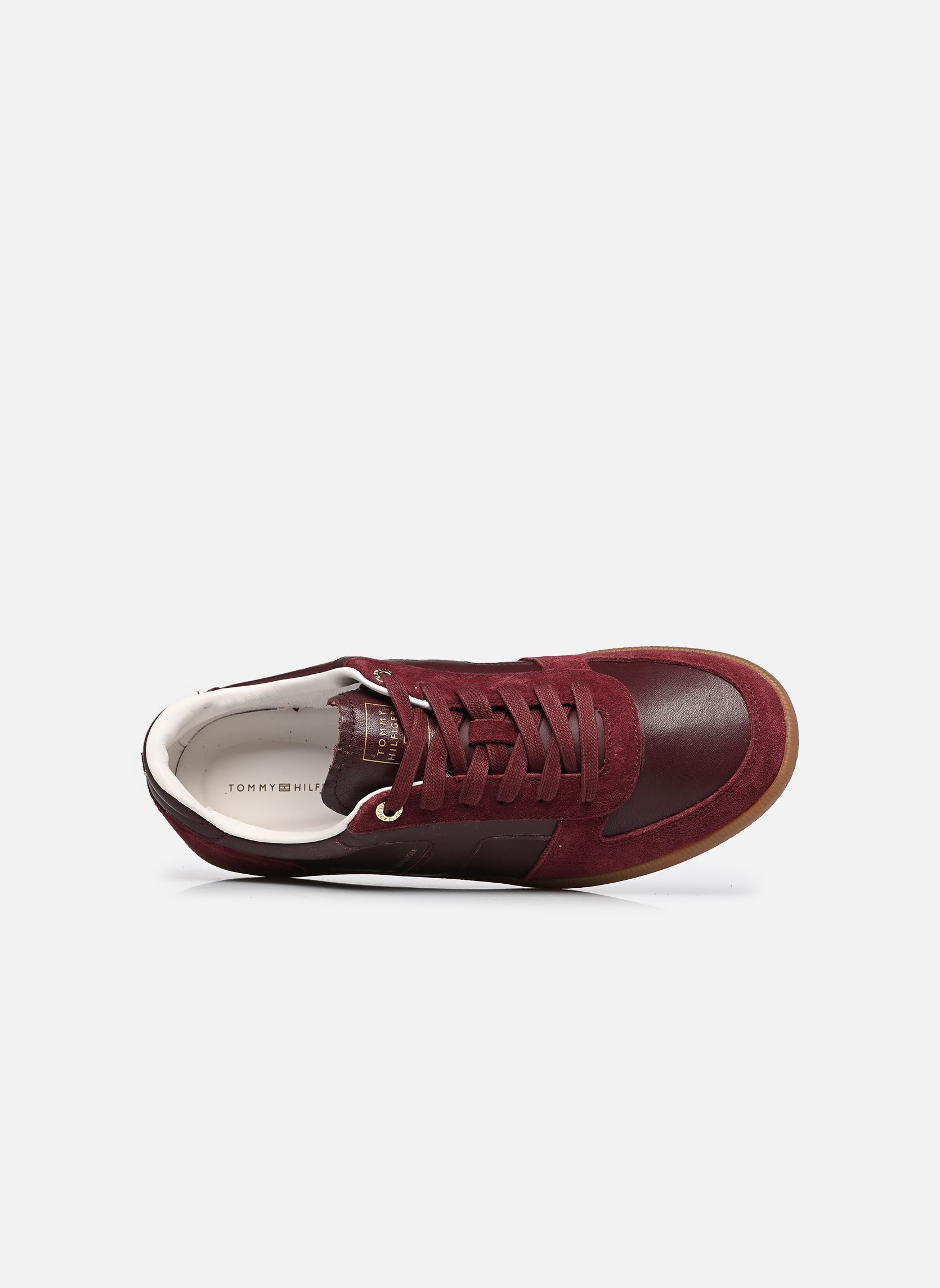 Baskets TH TRIBECA SNEAKER P femme bordeaux Tommy Hilfiger Baskets TH TRIBECA SNEAKER P femme bordeaux OXBLOOD