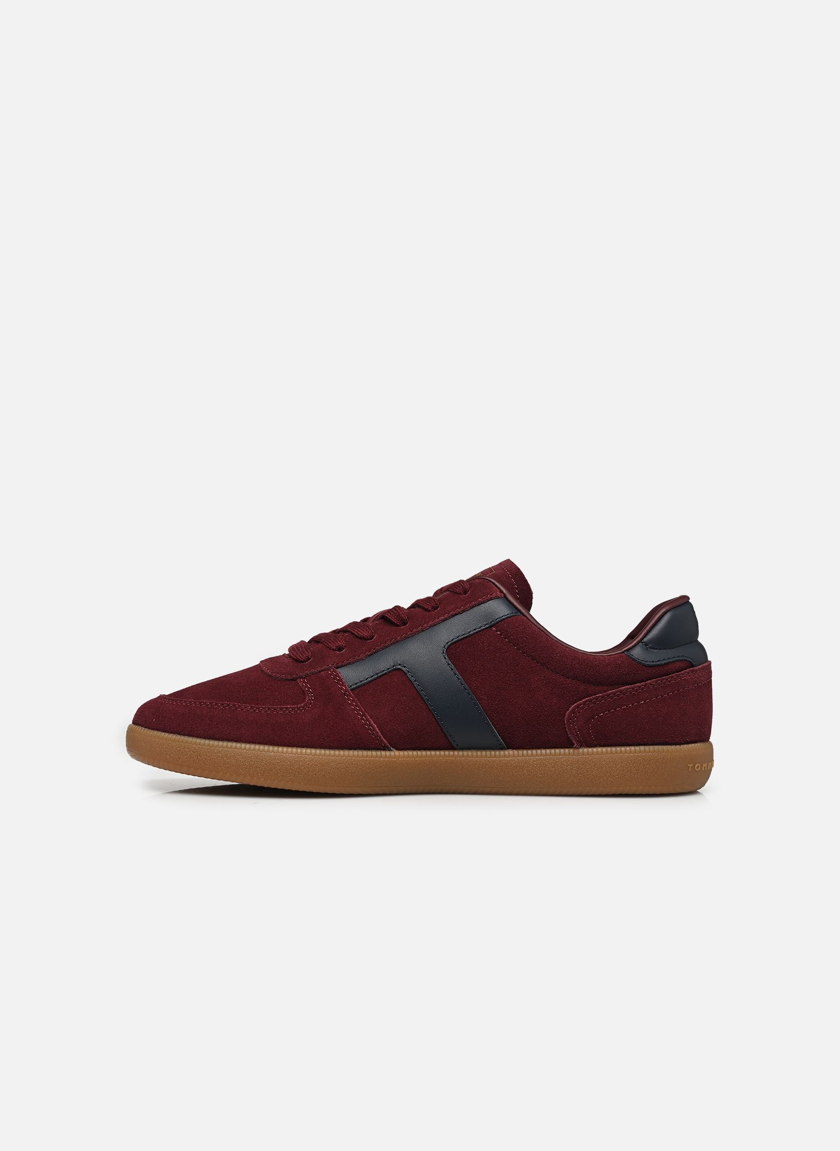 Baskets TH TRIBECA SNEAKER S homme bordeaux Tommy Hilfiger Baskets TH TRIBECA SNEAKER S homme bordeaux OXBLOOD