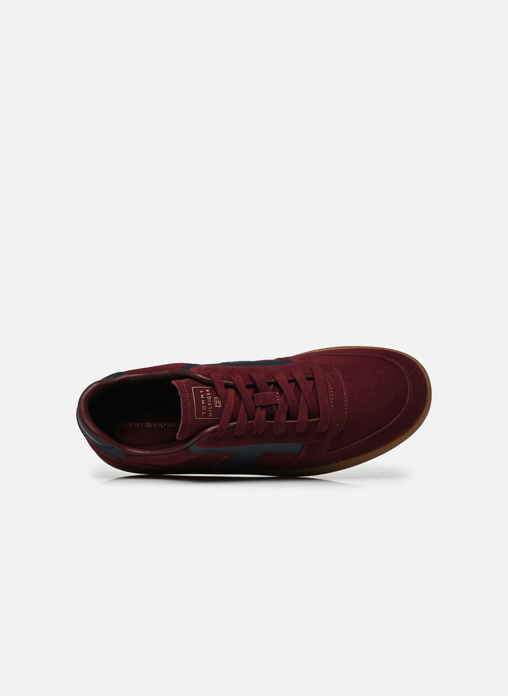 Baskets TH TRIBECA SNEAKER S homme bordeaux Tommy Hilfiger Baskets TH TRIBECA SNEAKER S homme bordeaux OXBLOOD