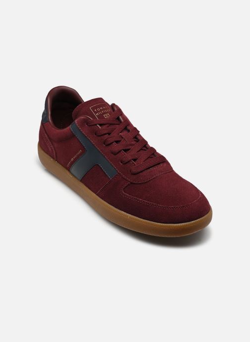 Tommy Hilfiger Baskets TH TRIBECA SNEAKER S homme bordeaux