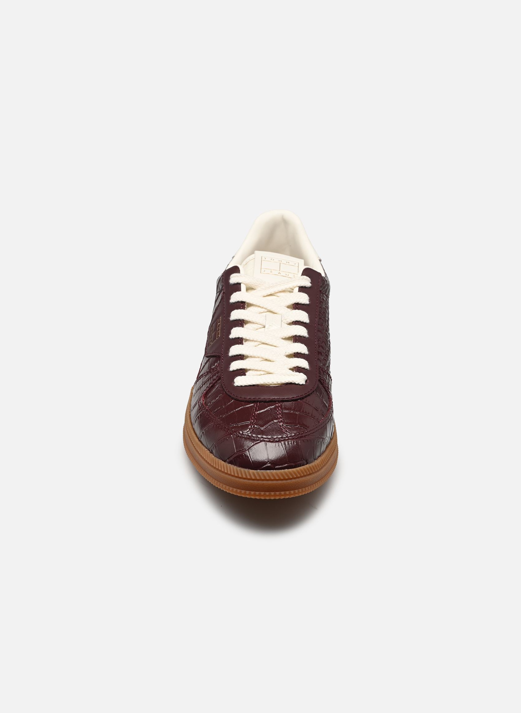 Baskets THE GREENWICH EDGE P femme bordeaux Tommy Hilfiger Baskets THE GREENWICH EDGE P femme bordeaux BURGUNDY VELVET