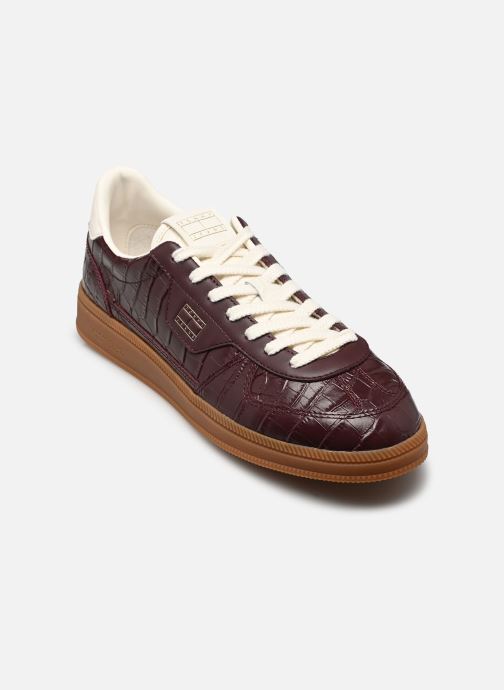 Tommy Hilfiger Baskets THE GREENWICH EDGE P femme bordeaux