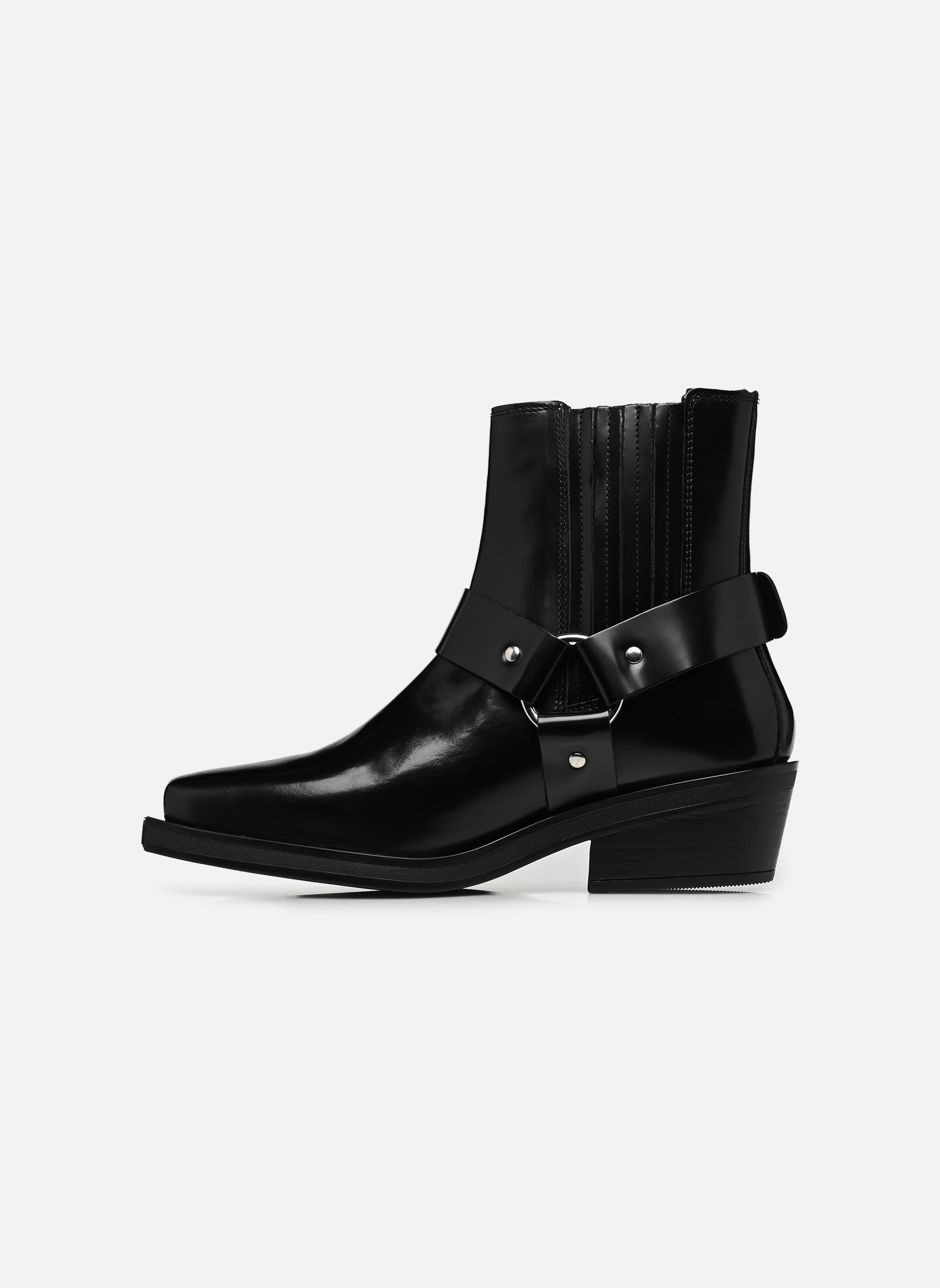 Bottines et boots TJW BUCKLE LEATHER C femme noir Tommy Hilfiger Bottines et boots TJW BUCKLE LEATHER C femme noir BLACK