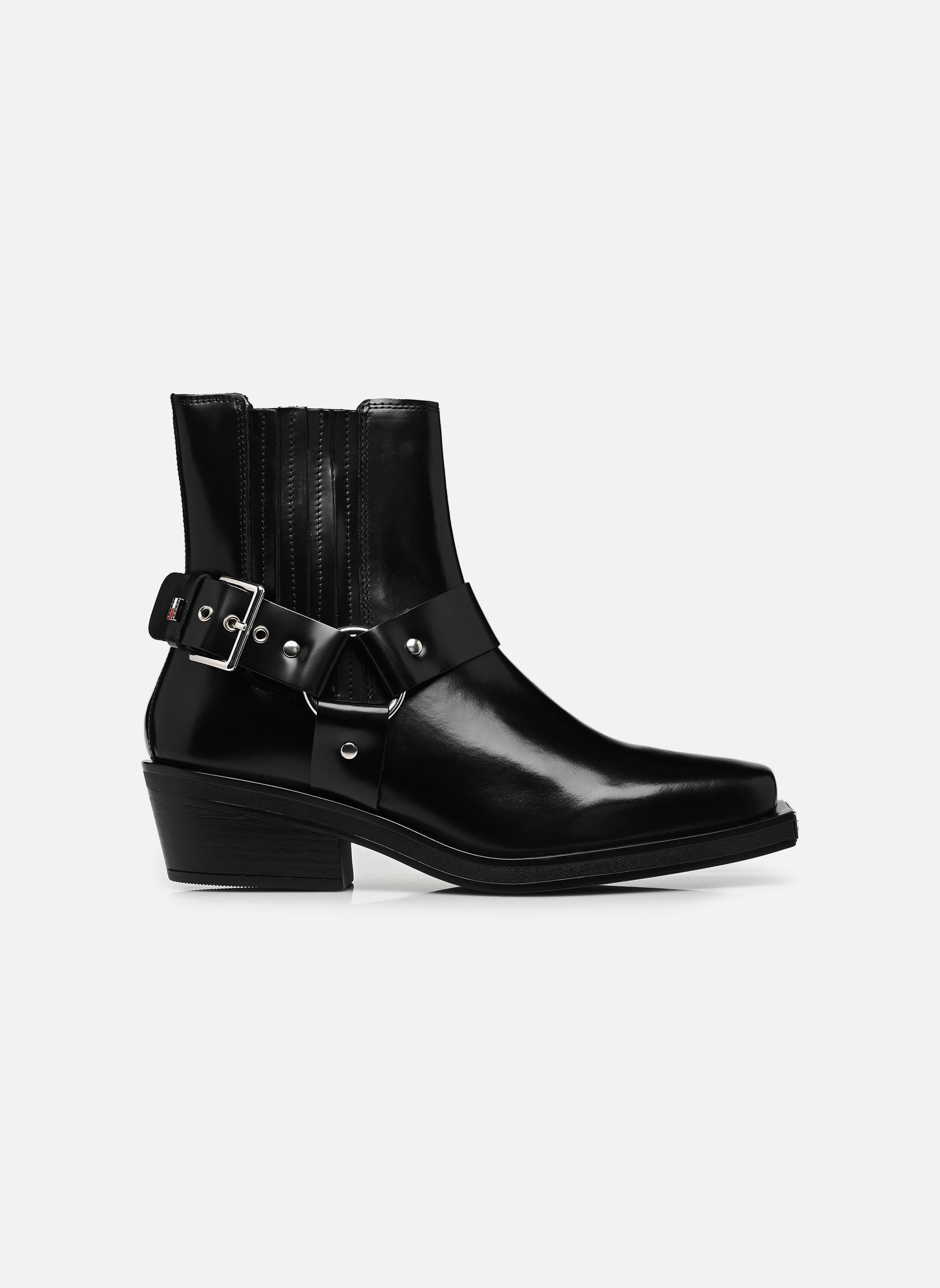Bottines et boots TJW BUCKLE LEATHER C femme noir Tommy Hilfiger Bottines et boots TJW BUCKLE LEATHER C femme noir BLACK