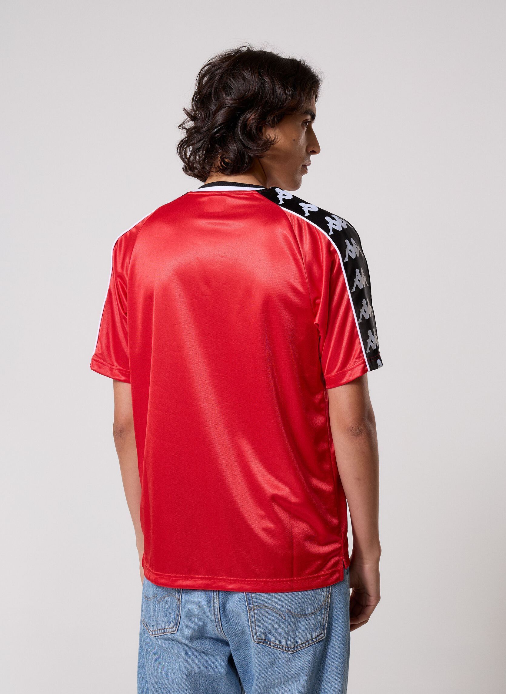 Tee-shirts RITUZ TUNISIA homme rouge Kappa Tee-shirts RITUZ TUNISIA homme rouge RED - BLACK - WHITE