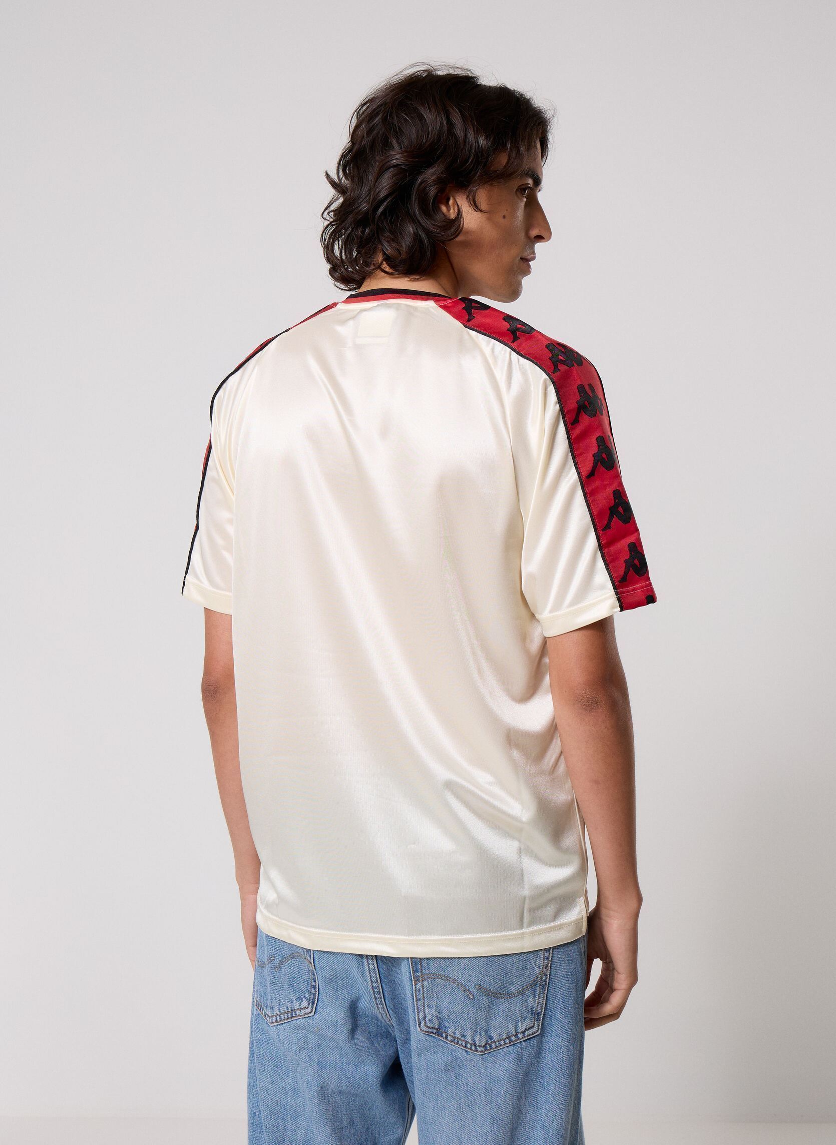 Tee-shirts RITUZ TUNISIA homme beige Kappa Tee-shirts RITUZ TUNISIA homme beige BEIGE - BLACK - RED