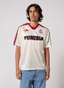 Tee-shirts RITUZ TUNISIA homme beige Kappa Tee-shirts RITUZ TUNISIA homme beige BEIGE - BLACK - RED