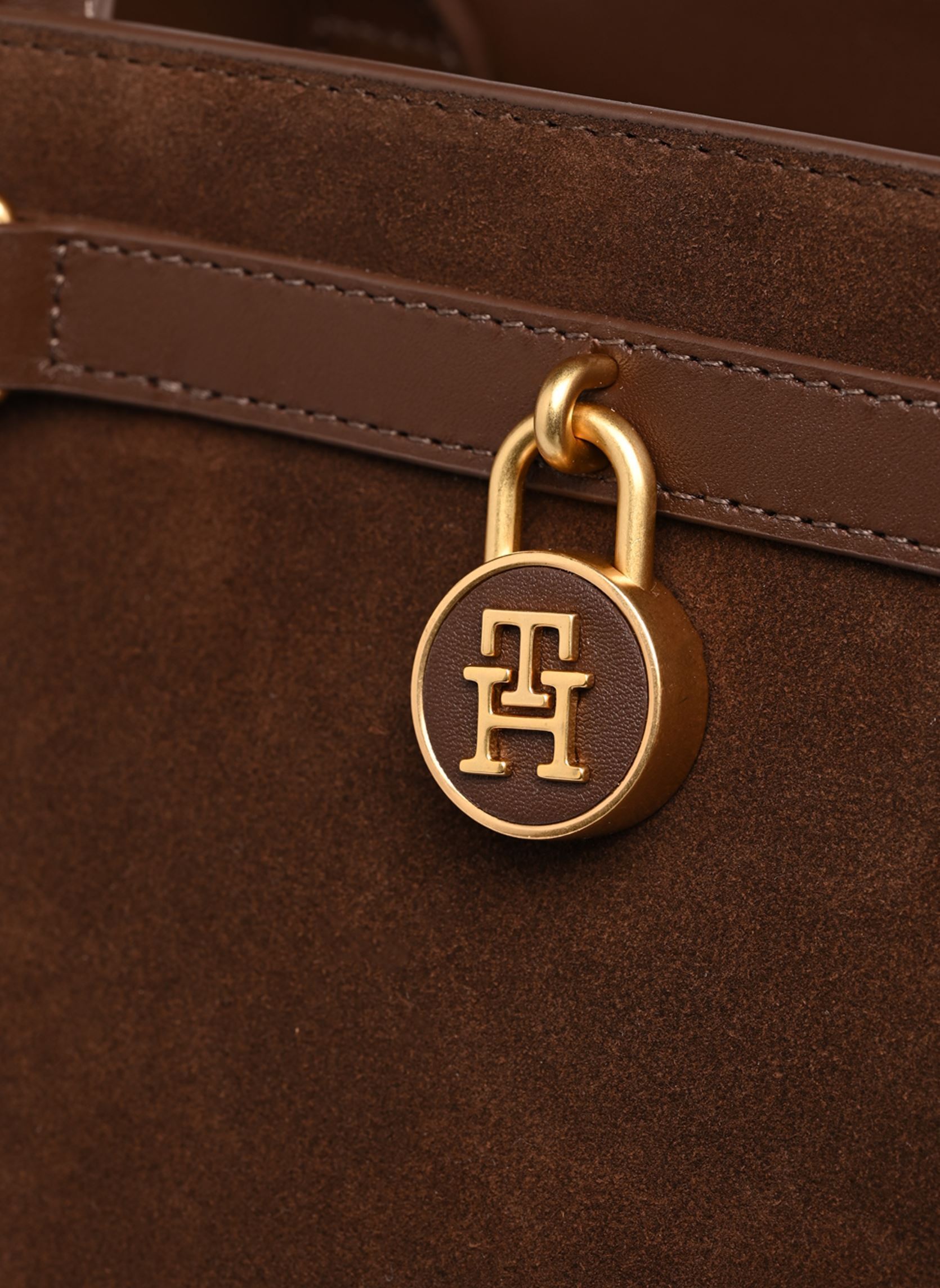 Sacs à main AMERICAN ICON TOTE S, GUG, OS femme marron Tommy Hilfiger Sacs à main AMERICAN ICON TOTE S, GUG, OS femme marron FONDANT BROWN