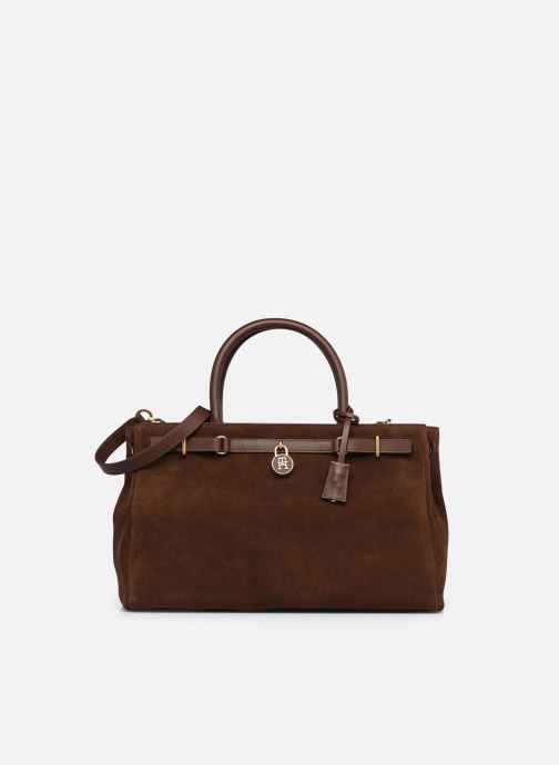 Tommy Hilfiger Sacs à main AMERICAN ICON TOTE S, GUG, OS femme marron