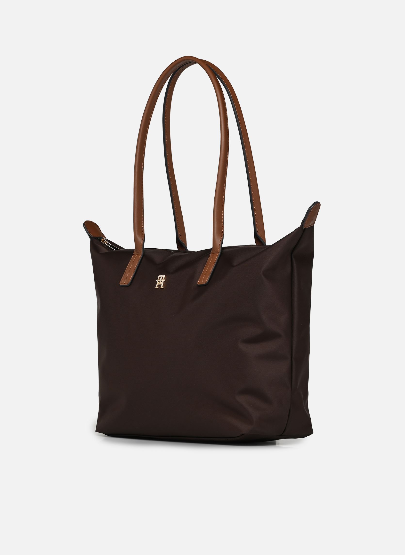 Cabas POPETTE TOTE, GUG, OS femme marron Tommy Hilfiger Cabas POPETTE TOTE, GUG, OS femme marron FONDANT BROWN