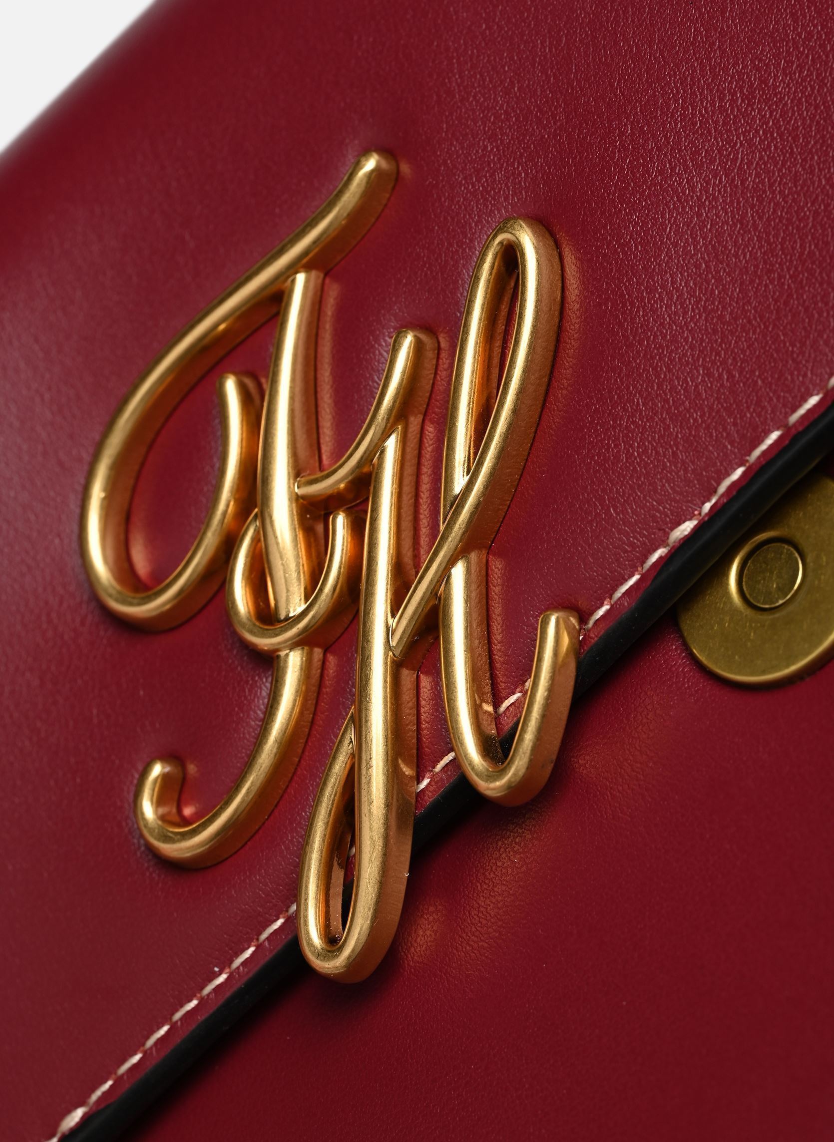 Umhängetaschen SCRIPT LEATHER FLAP, XUT, OS damen bordeaux Tommy Hilfiger Umhängetaschen SCRIPT LEATHER FLAP, XUT, OS damen bordeaux OXBLOOD