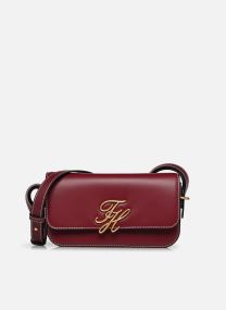 Umhängetaschen SCRIPT LEATHER FLAP, XUT, OS damen bordeaux Tommy Hilfiger Umhängetaschen SCRIPT LEATHER FLAP, XUT, OS damen bordeaux OXBLOOD