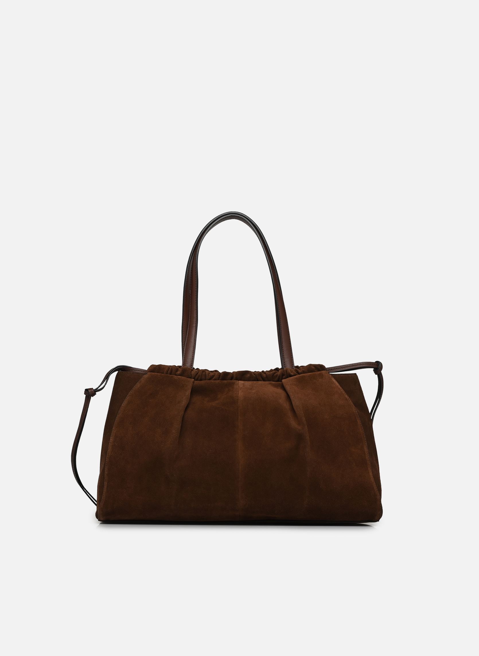 Cabas SOFT LEATHER HOBO SU, GUG, OS femme marron Tommy Hilfiger Cabas SOFT LEATHER HOBO SU, GUG, OS femme marron FONDANT BROWN