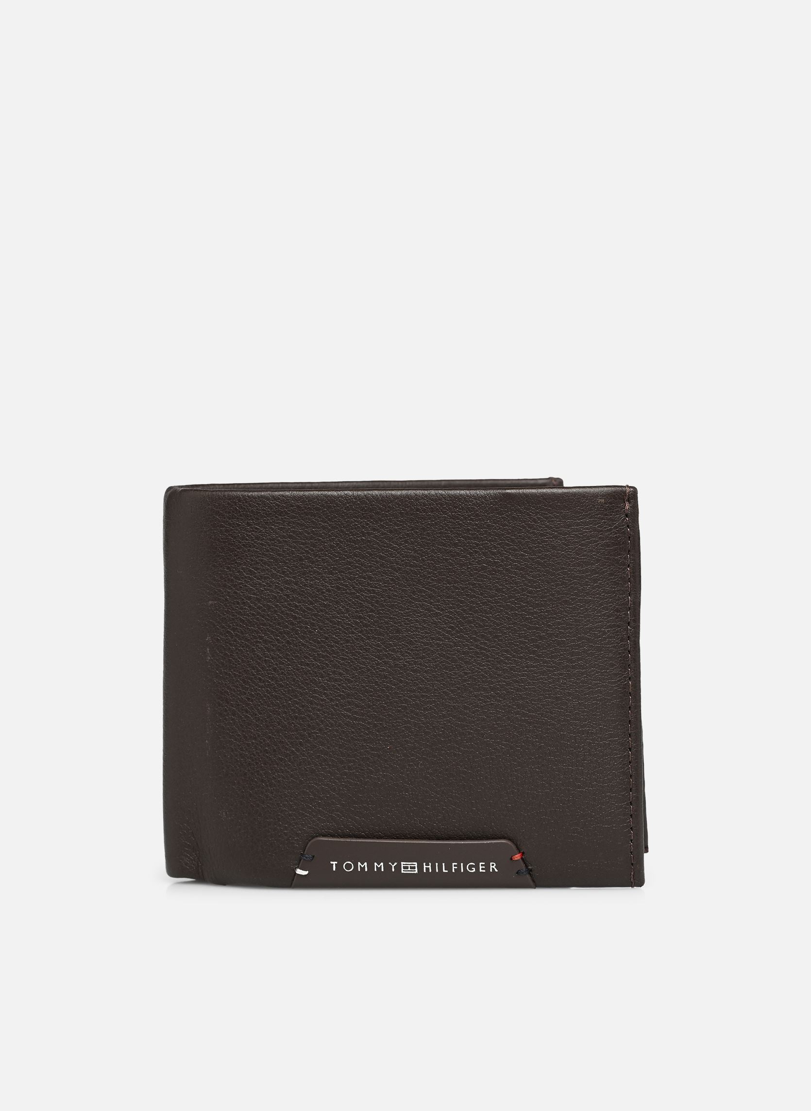 Portefeuilles TH CORP CC FLAP AND, 0HD, OS homme marron Tommy Hilfiger Portefeuilles TH CORP CC FLAP AND, 0HD, OS homme marron TESTA DI MORO