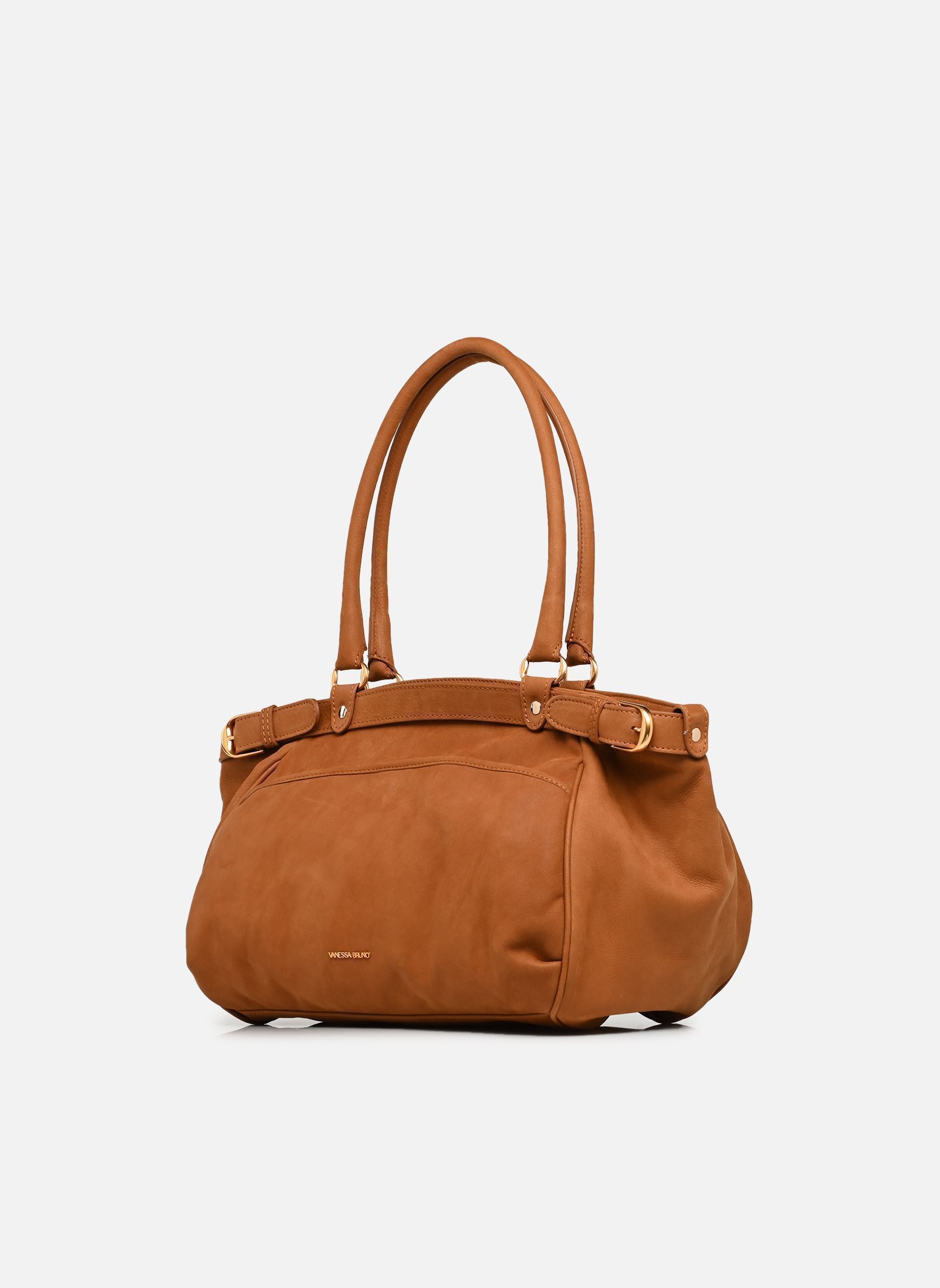 Tassen LUNE 48H dames bruin Vanessa Bruno Tassen LUNE 48H dames bruin COGNAC