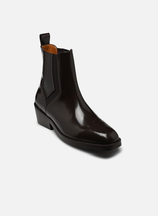 Socque Enkellaarzen en boots Clyde dames bruin