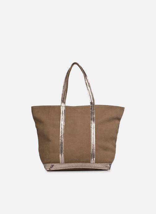 Vanessa Bruno Taschen Cabas L Zippé en cuir damen beige