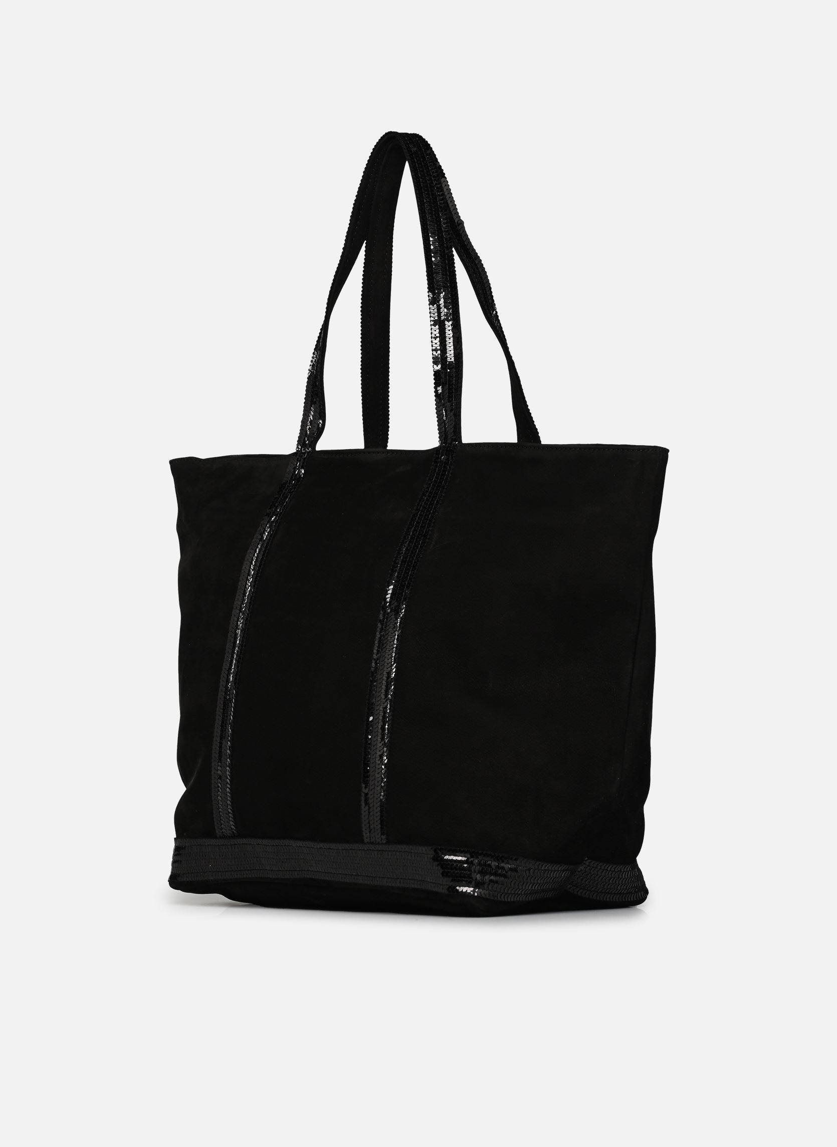 Sacs Cabas L Zippé en cuir femme noir Vanessa Bruno Sacs Cabas L Zippé en cuir femme noir NOIR