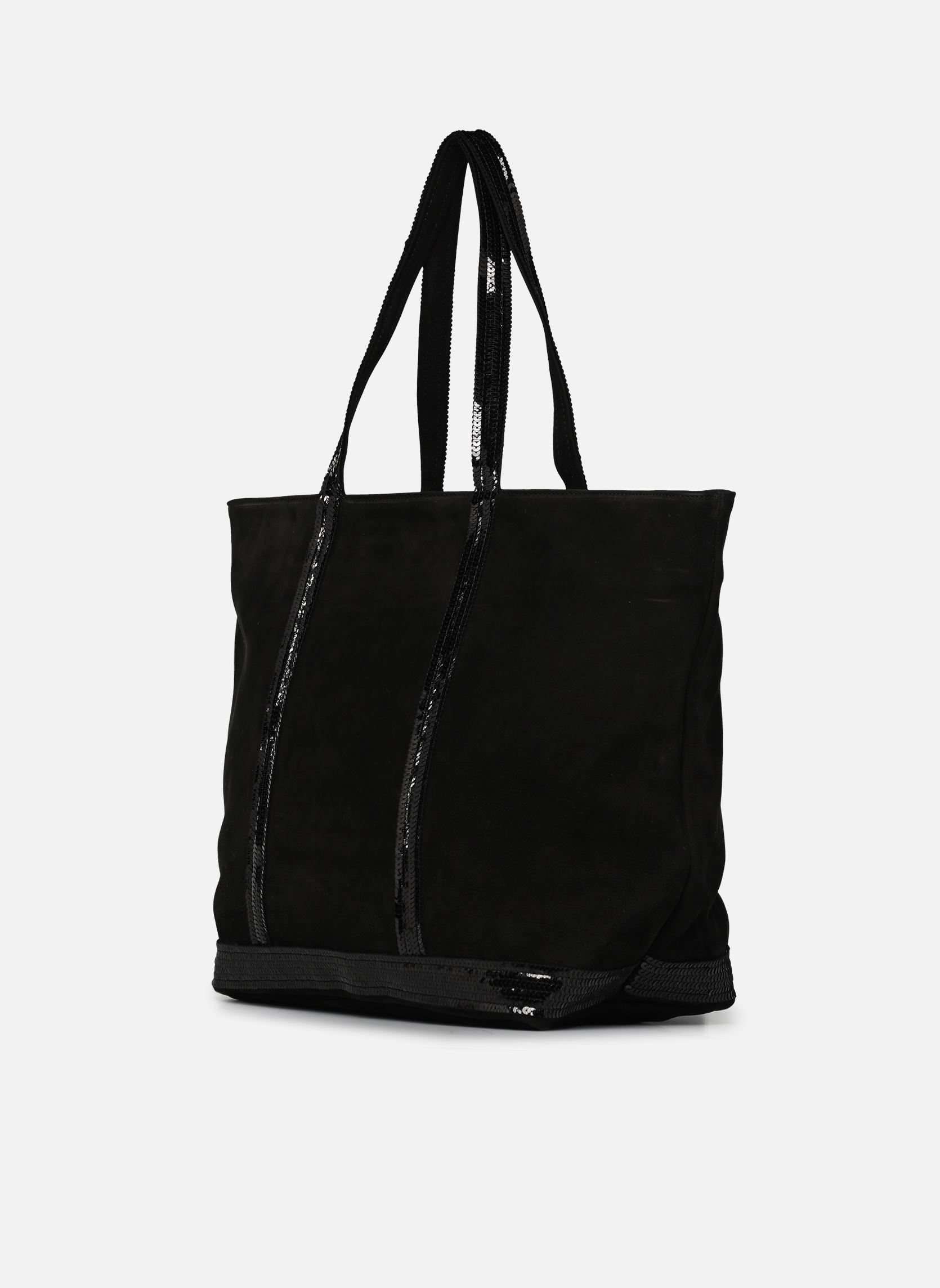 Sacs Cabas L Zippé en cuir femme noir Vanessa Bruno Sacs Cabas L Zippé en cuir femme noir NOIR