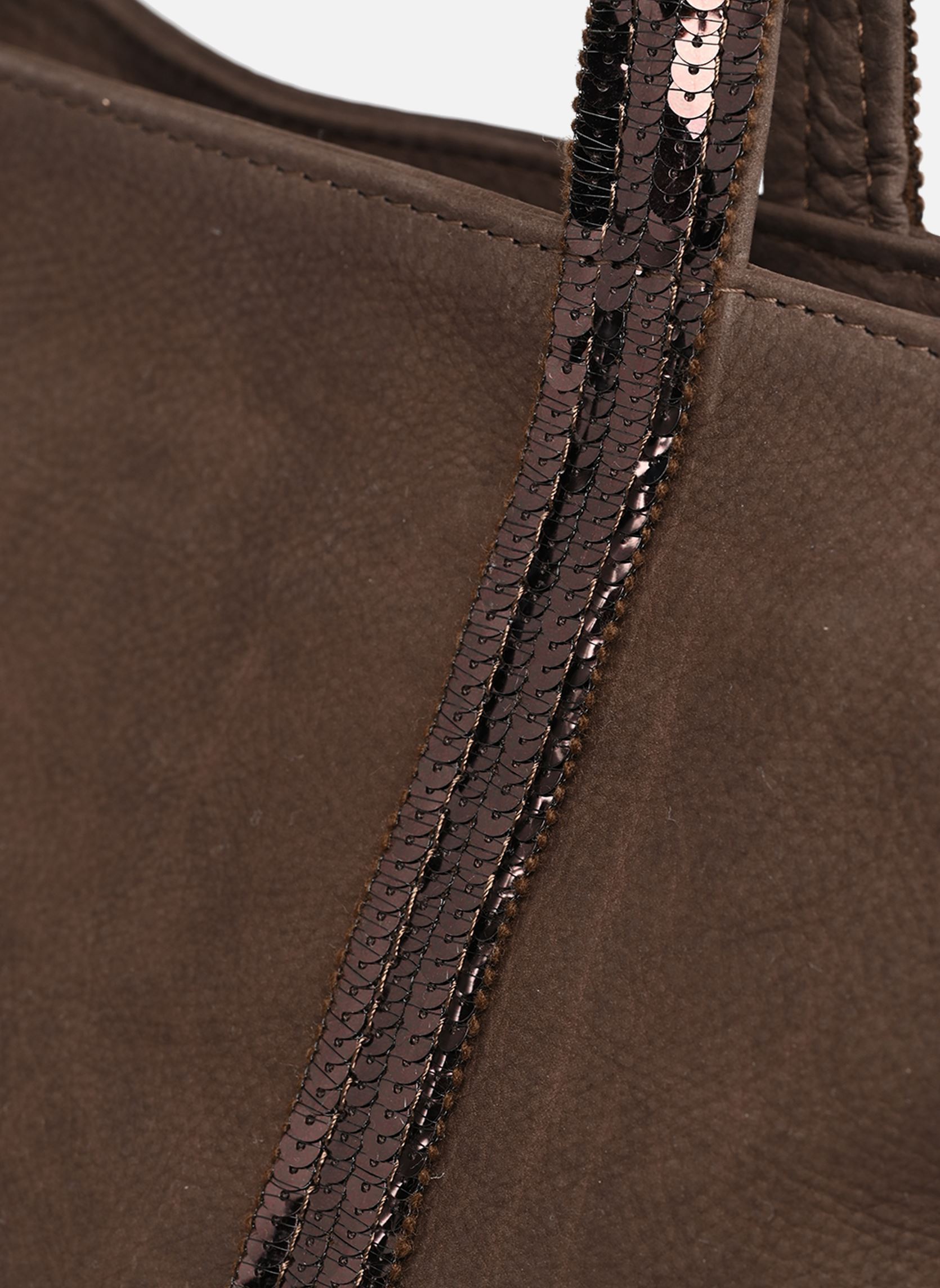 Taschen Cabas M Zippé en cuir damen braun Vanessa Bruno Taschen Cabas M Zippé en cuir damen braun CHOCOLAT