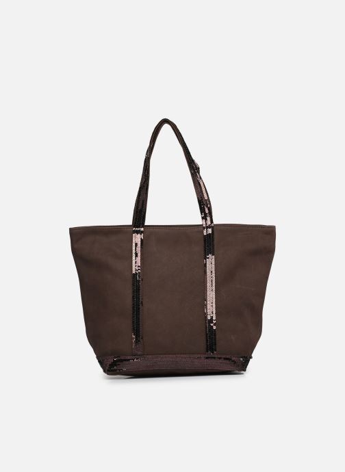 Vanessa Bruno Taschen Cabas M Zippé en cuir damen braun