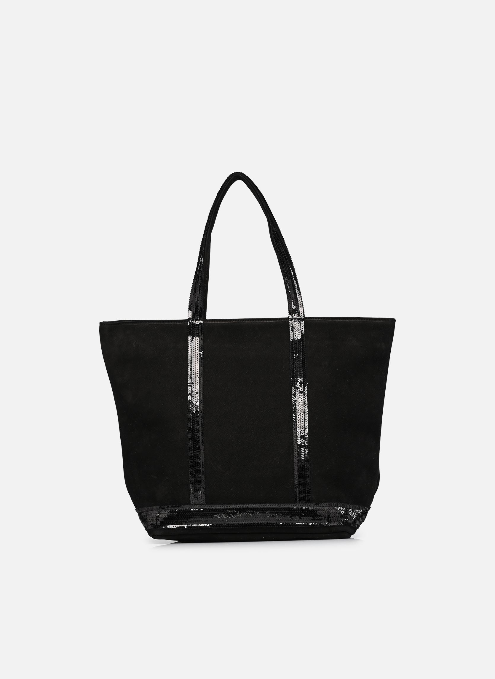 Taschen Cabas M Zippé en cuir damen schwarz Vanessa Bruno Taschen Cabas M Zippé en cuir damen schwarz NOIR
