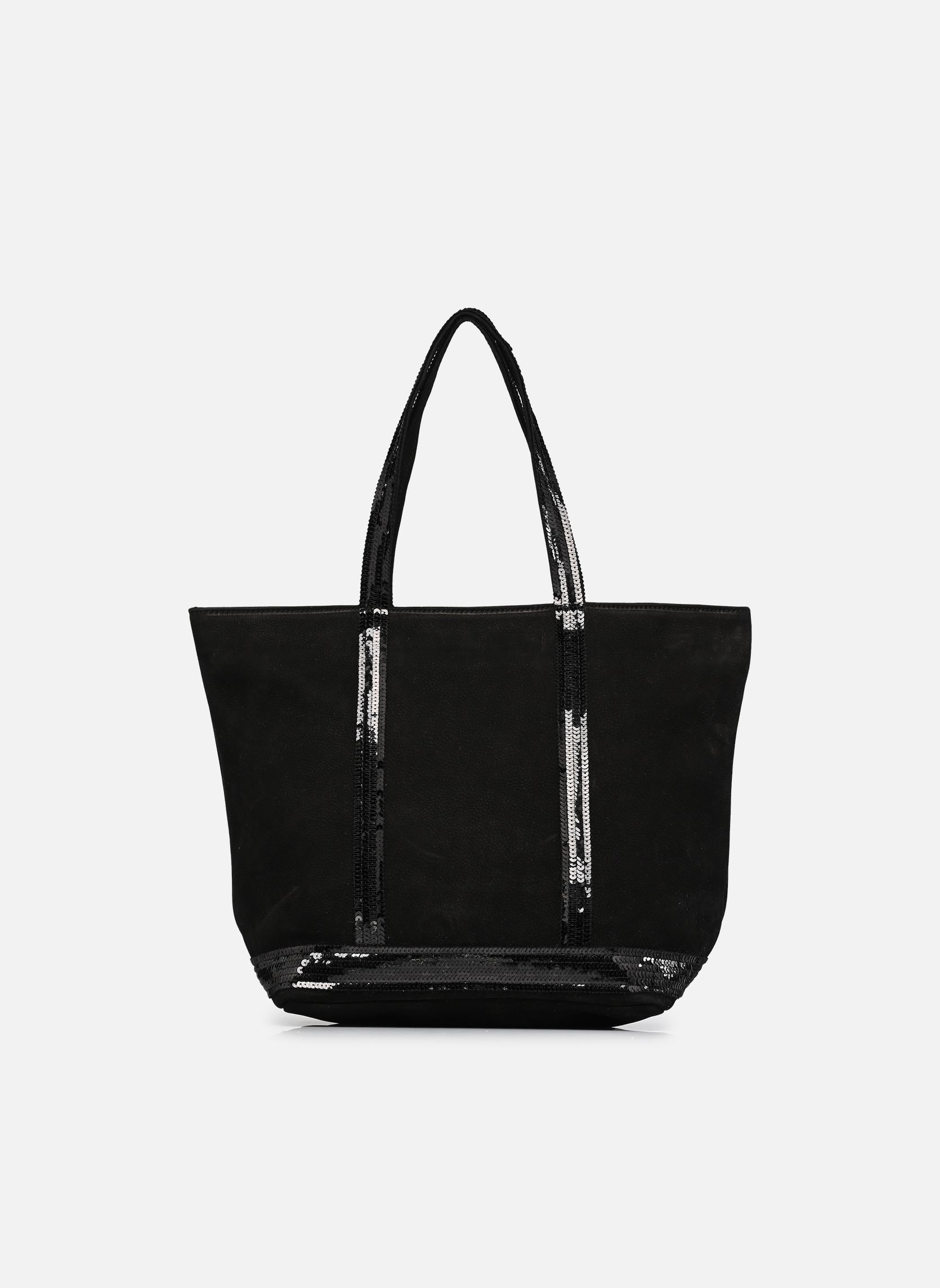 Taschen Cabas M Zippé en cuir damen schwarz Vanessa Bruno Taschen Cabas M Zippé en cuir damen schwarz NOIR
