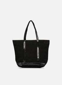 Taschen Cabas M Zippé en cuir damen schwarz Vanessa Bruno Taschen Cabas M Zippé en cuir damen schwarz NOIR