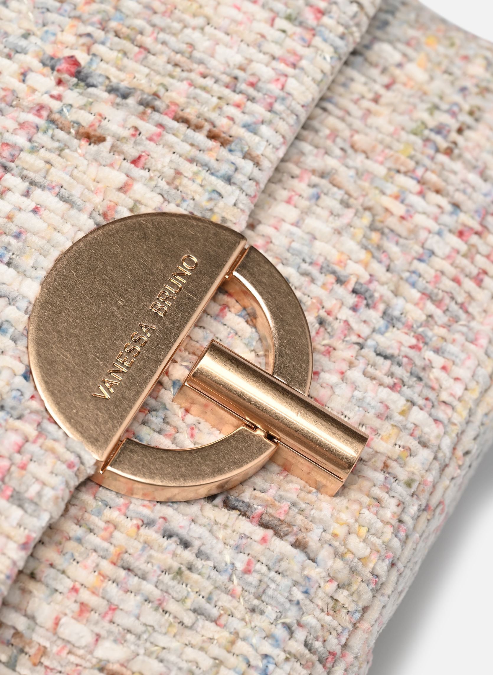 Tassen Moon Moyen en Tweed dames meerkleurig Vanessa Bruno Tassen Moon Moyen en Tweed dames meerkleurig MULTICOLORE