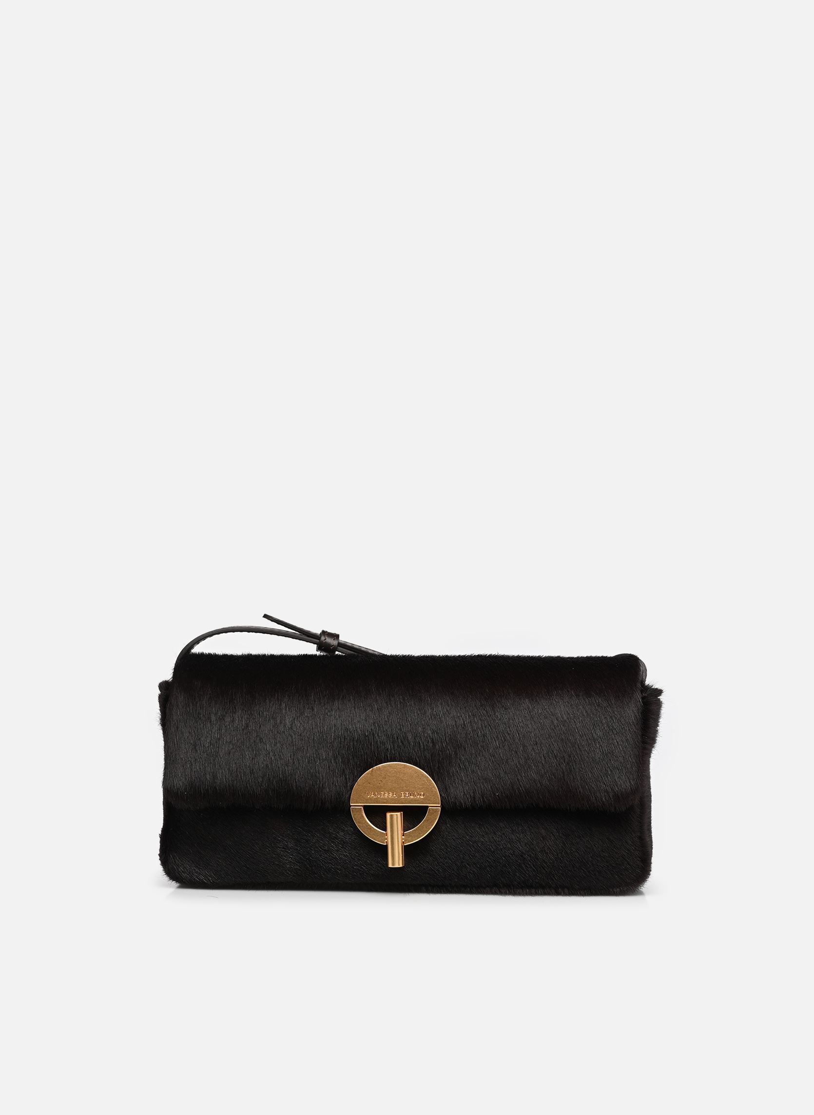 Taschen Moon Slim Pochette Fourrure damen schwarz Vanessa Bruno Taschen Moon Slim Pochette Fourrure damen schwarz AMER