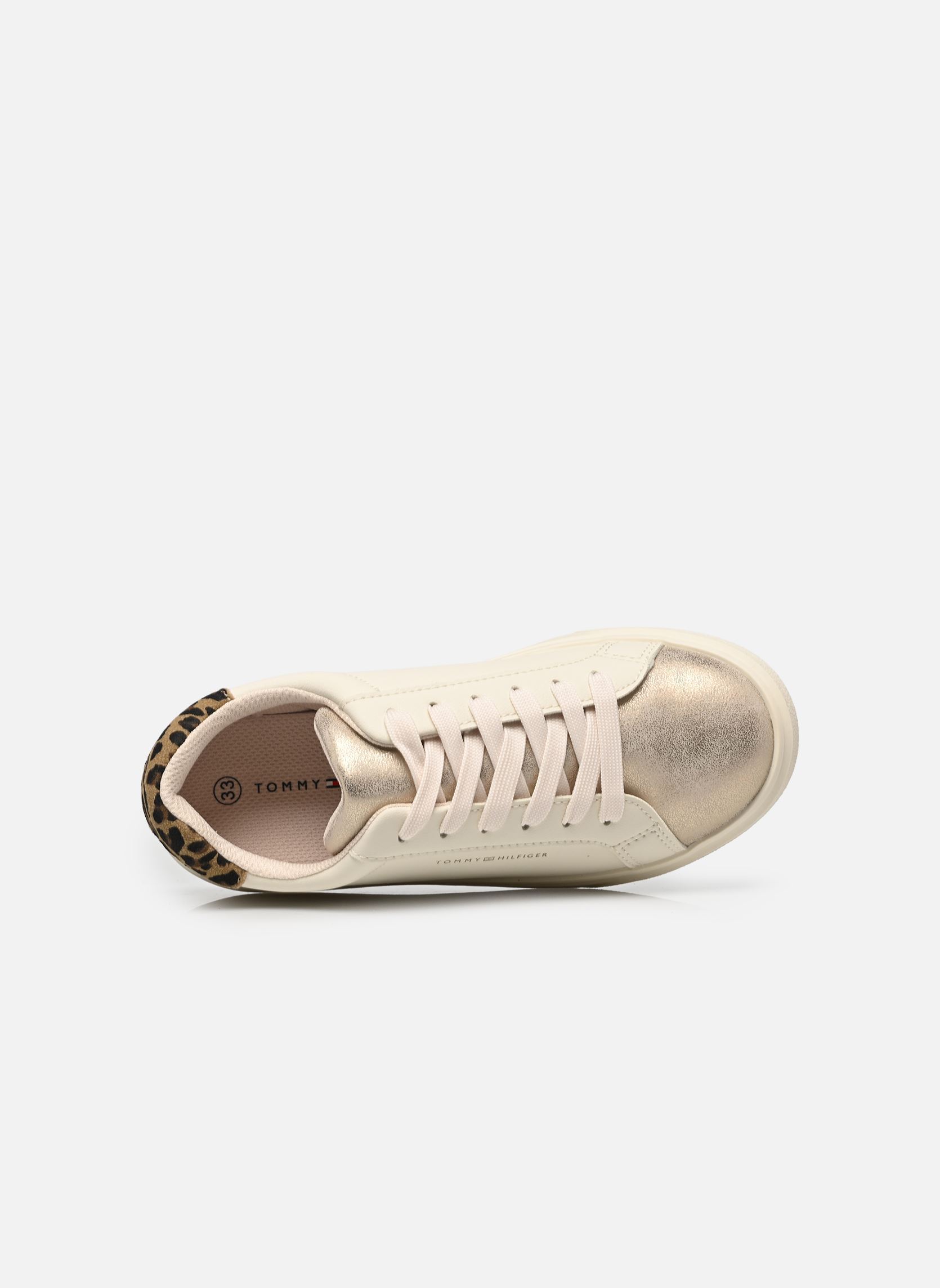 Niedrige Sneaker Cooper T3A9-35074 mädchen beige Tommy Hilfiger Niedrige Sneaker Cooper T3A9-35074 mädchen beige PLATINUM/MILK/BEGE