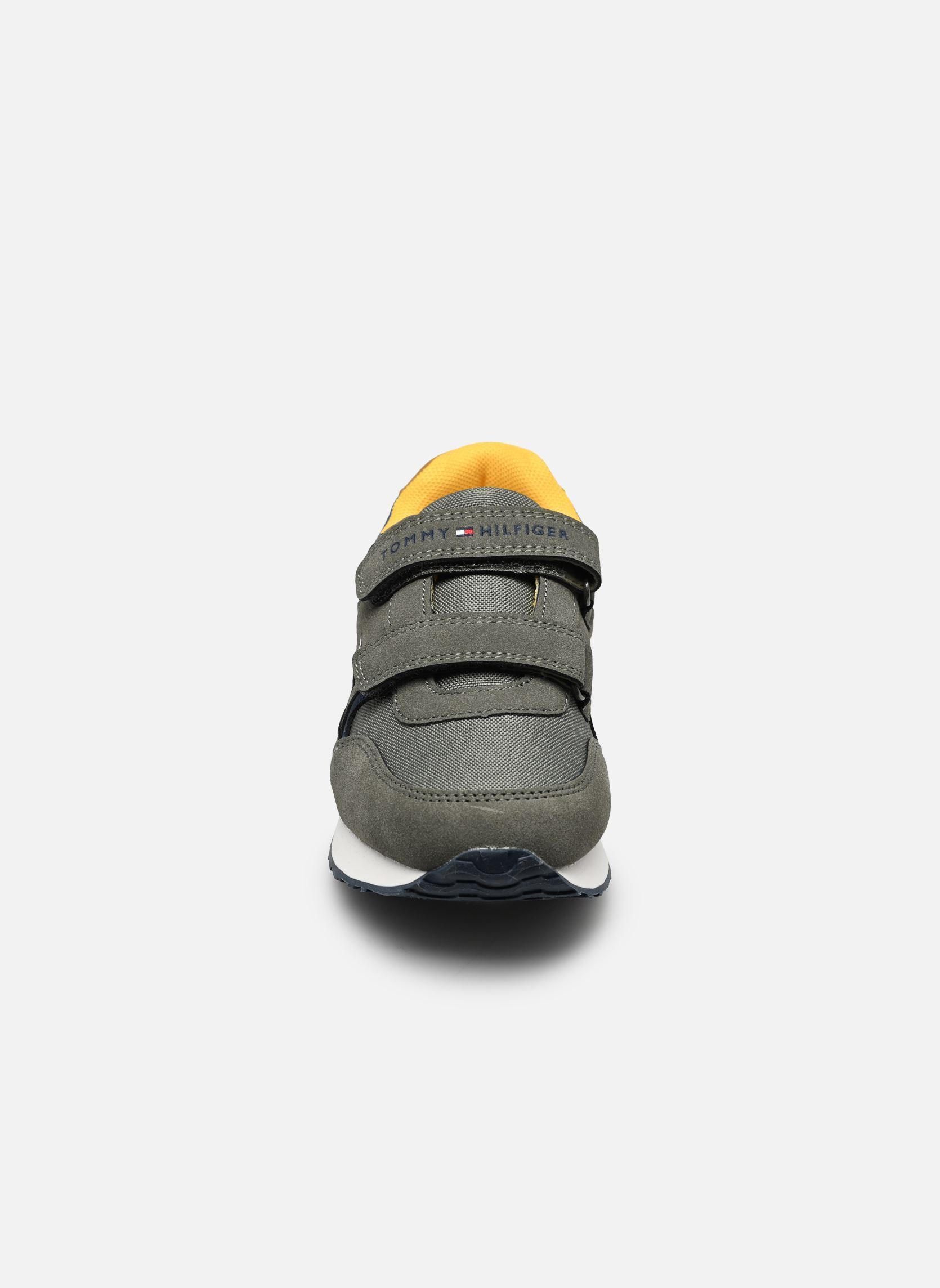 Niedrige Sneaker Ellis T1X9-35253 jungen grün Tommy Hilfiger Niedrige Sneaker Ellis T1X9-35253 jungen grün GREEN/BLUE